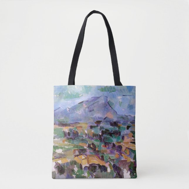 Bolsa Tote Mont Sainte-Victoire, Paul Cezanne (Frente)