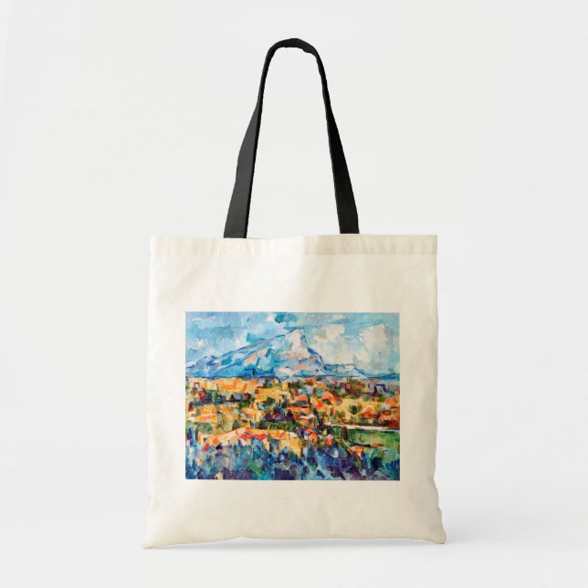 Bolsa Tote Mont Sainte-Victoire, Paul Cezanne (Frente)