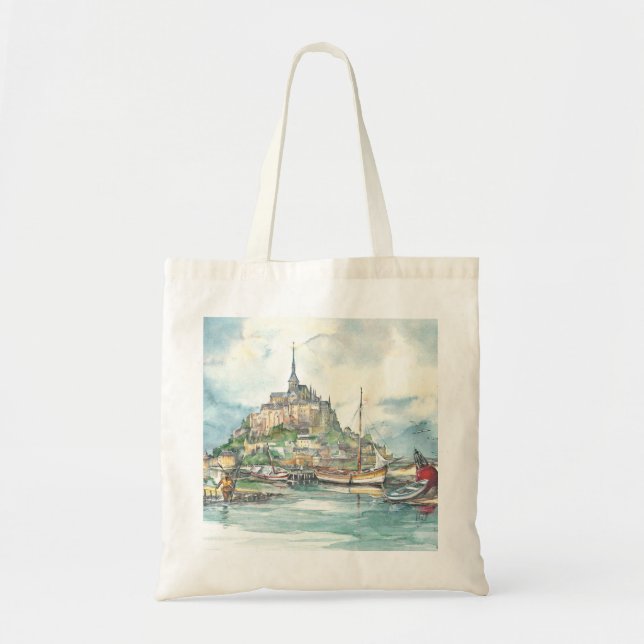 Bolsa Tote Mont Santo Michel (Frente)