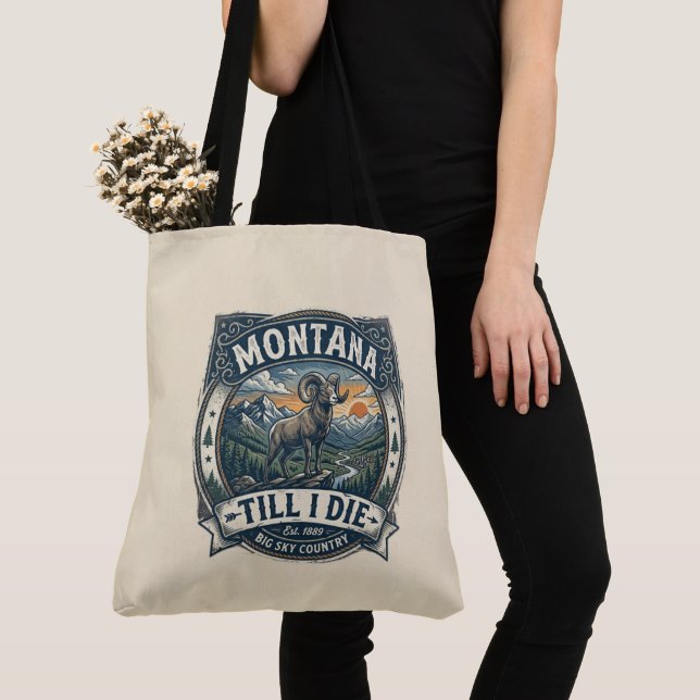 Bolsa Tote “Montana Até Morrer” (Close Up)