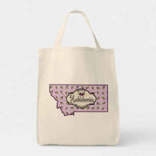 Bolsa Tote Montana Huckleberry Grocery Tote Bag