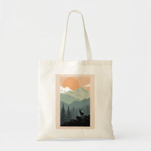 Bolsa Tote Montanha Arte Montanha Principais Imagens Montanha