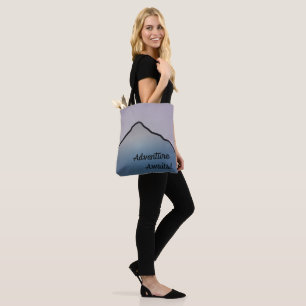 Bolsa Tote Montanha Cena Aguarda Saco