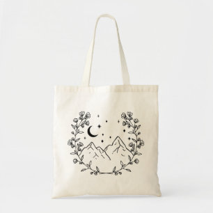 Bolsa Tote Montanha Floral Wreath