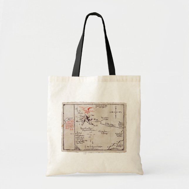 Bolsa Tote Montanha solitário (Frente)