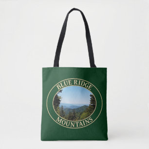 Bolsa Tote Montanhas Blue Ridge, da Carolina do Norte