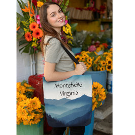 Bolsa Tote Montanhas Blue Ridge, Montebello personalizável