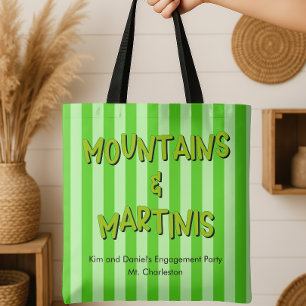 Bolsa Tote Montanhas e Festa de noivado Matrimonial