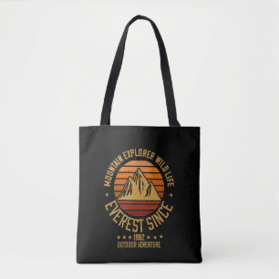 Bolsa Tote Montanhas - Explorador de Montanhas Vida Selvagem
