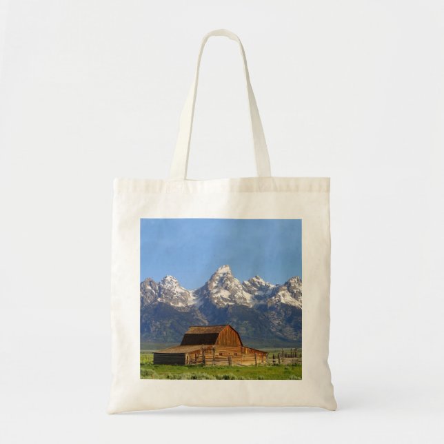 Bolsa Tote Montanhas Grand Teton (Frente)