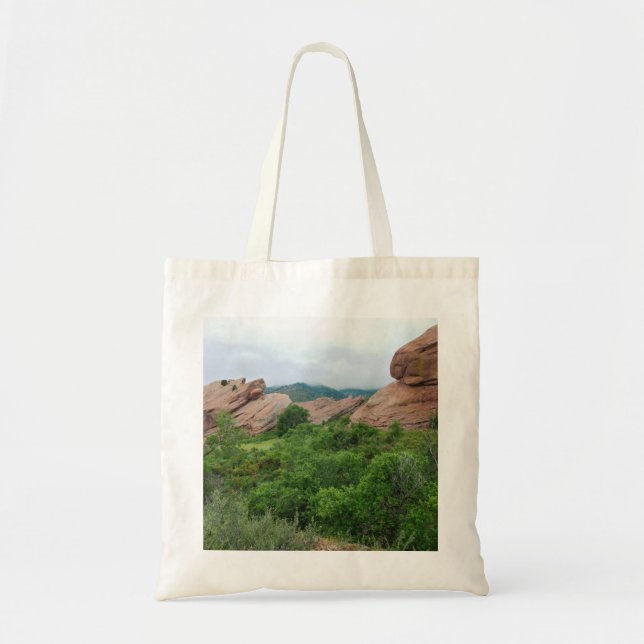 Bolsa Tote Montanhas Red Rocks Ridge e Valley (Frente)