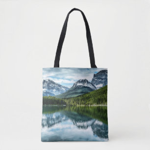 Bolsa Tote Montanhas Rockies canadenses, Alberta Canada