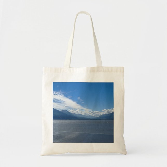 Bolsa Tote Montanhas Uplifting do Alasca (Frente)