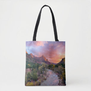 Bolsa Tote Montanhas Watchman Zion Nathional Park Utah