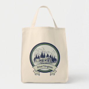 Bolsa Tote Montanhas West Virginia