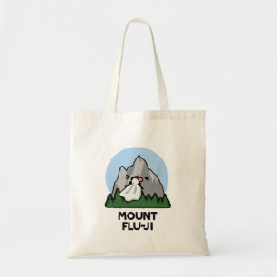 Bolsa Tote Monte Flu-ji Funny Mountain Pun