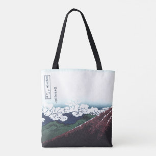 Bolsa Tote Monte Fuji Ukiyo-e por Hokusai, japonês