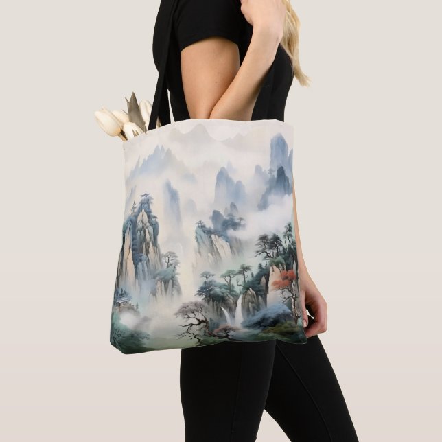 Bolsa Tote Monte Misty Valley (Close Up)