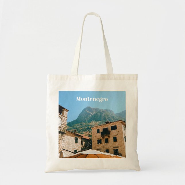Bolsa Tote Montenegro Cityscape  (Frente)