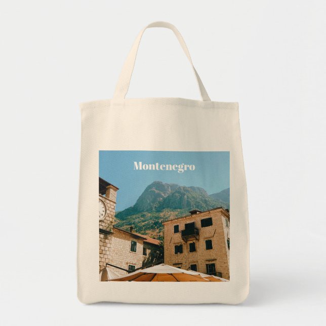 Bolsa Tote Montenegro Cityscape  (Frente)