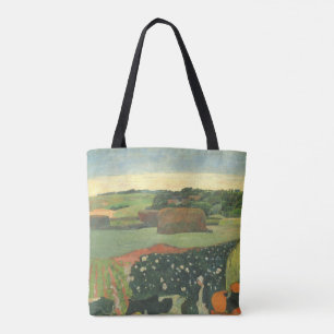 Bolsa Tote Montes de Feno na Bretanha por Paul Gauguin, Arte 
