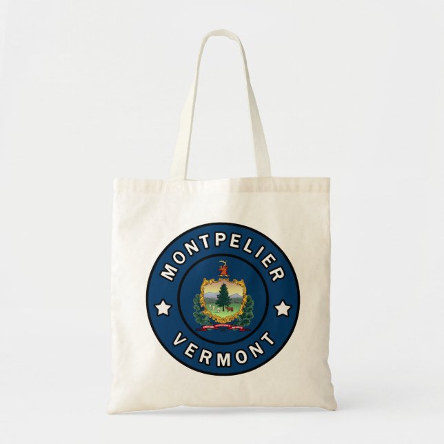 Bolsa Tote Montpelier Vermont (Frente)