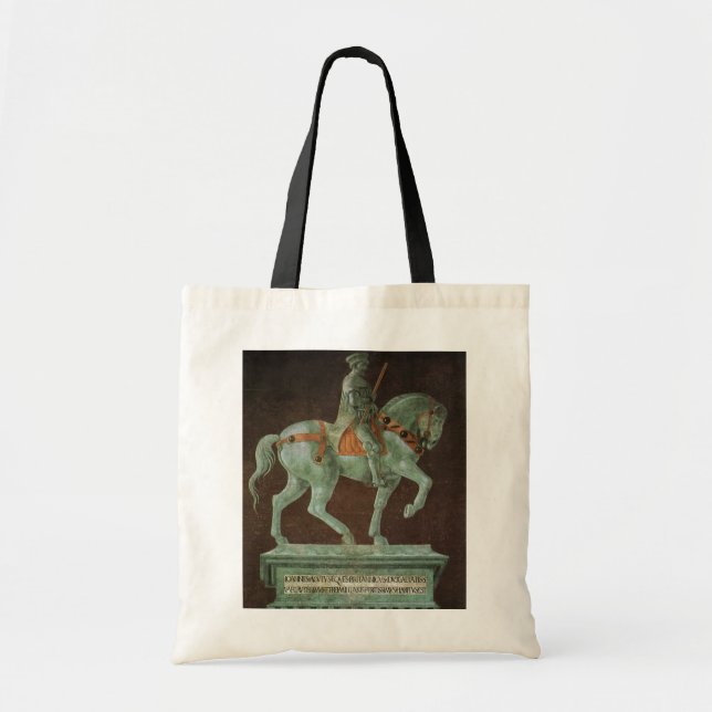 Bolsa Tote Monumento Equestre a Sir John Hawkwood, Uccello (Frente)