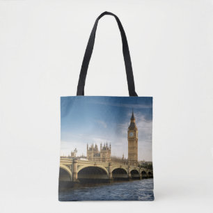 Bolsa Tote Monumentos Big Ben, Londres Inglaterra