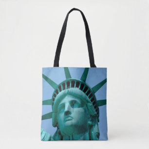 Bolsa Tote Monumentos Estátua do rosto da liberdade