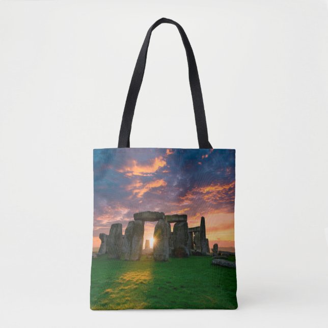 Bolsa Tote Monuments | Stonhenge, England (Frente)