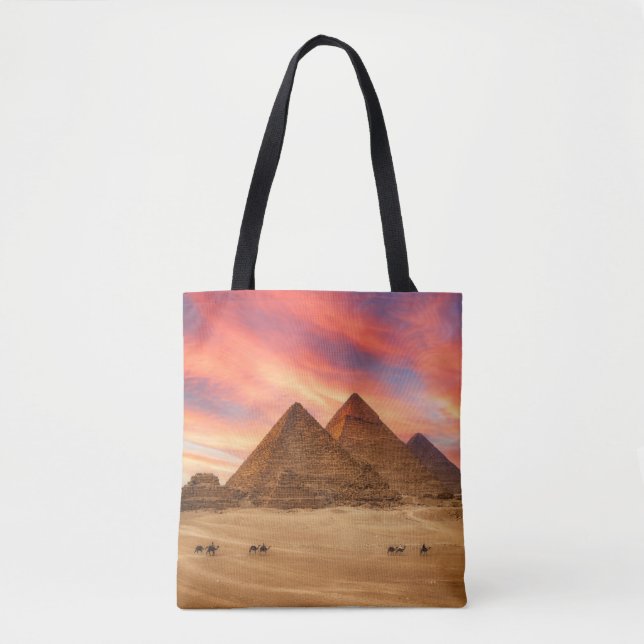 Bolsa Tote Monuments | The Great Pyramids (Frente)