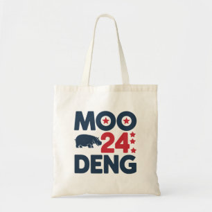 Bolsa Tote Moo Deng 2024 Moo Deng Moo Deng Cute Baby Hippo