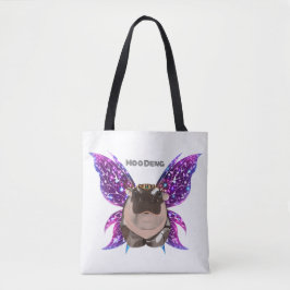 Bolsa Tote Moo Deng Hippo