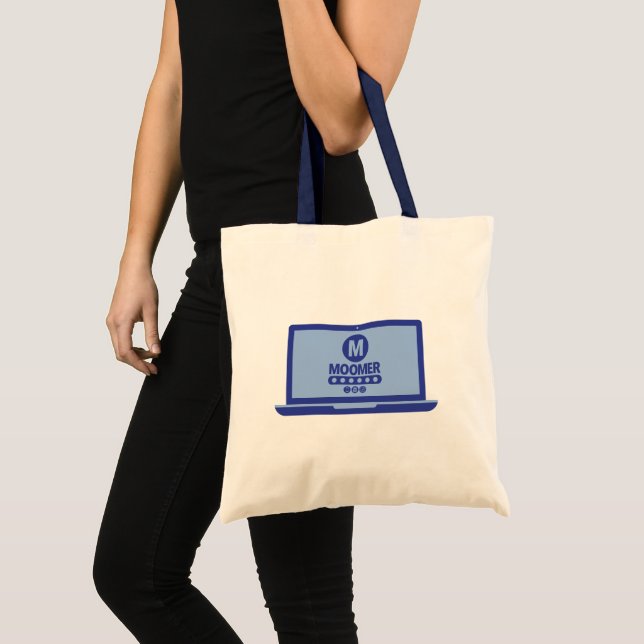 Bolsa Tote Moomer Log In (Frente (produto))