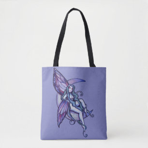Bolsa Tote Moon Fairy Moon Child Faerie Art Fae