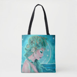 Bolsa Tote Moonlit Sereia Por Renee Lavoie