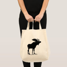 Bolsa Tote Moose Silhouette