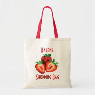 Bolsa Tote morango