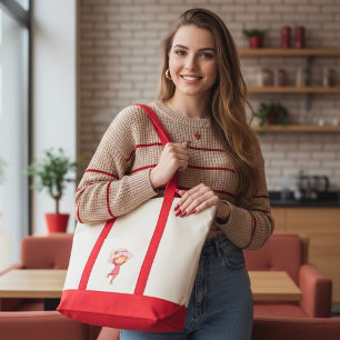 Bolsa Tote Morango