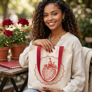 Bolsa Tote Morango