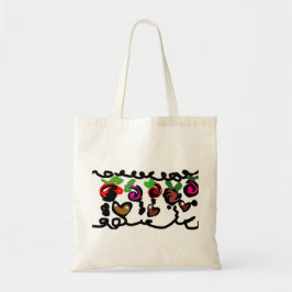 Bolsa Tote Morango de Chocolate do dia dos namorados