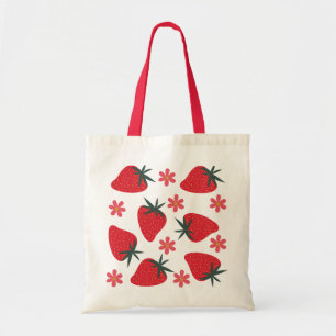 Bolsa Tote Morango Design Tote Bag