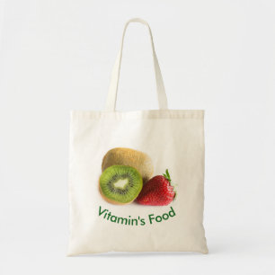 Bolsa Tote Morango e kiwi