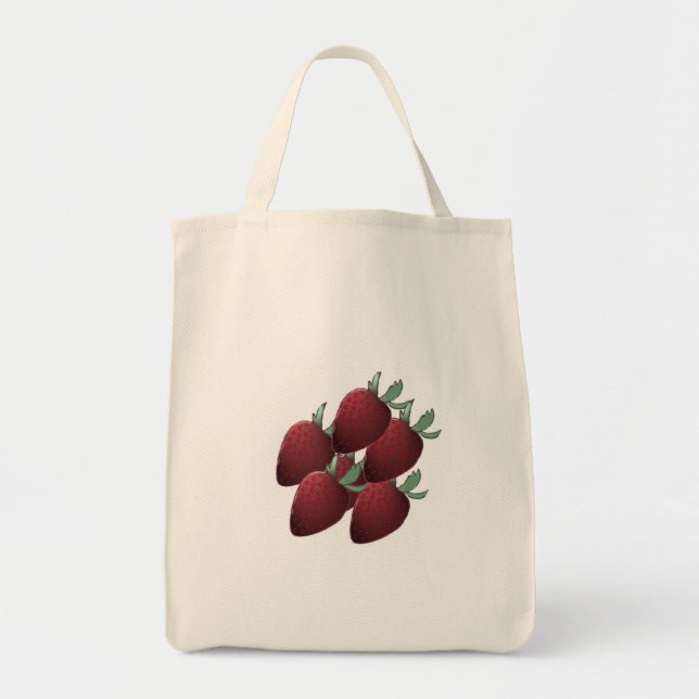 Bolsa Tote Morango Tote Bag (Frente)