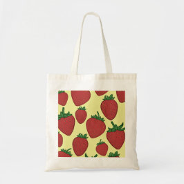 Bolsa Tote Morango Tote Bag