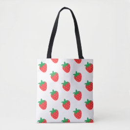 Bolsa Tote Morango Vermelho