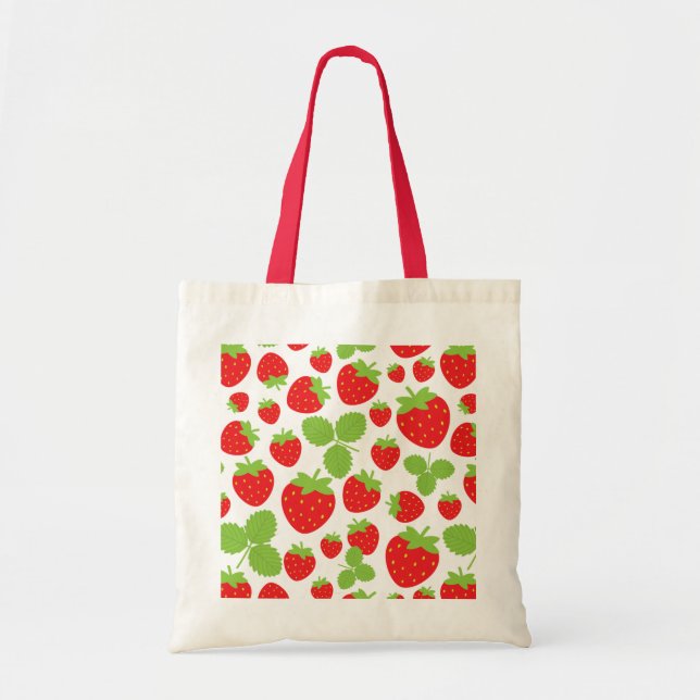 Bolsa Tote Morangos Tote Bag (Frente)