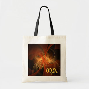 Bolsa Tote Morning Magic Abstrato Art Monograma Bag