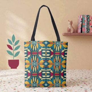 Bolsa Tote Mosaico de Batik