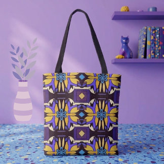 Bolsa Tote Mosaico de Batik